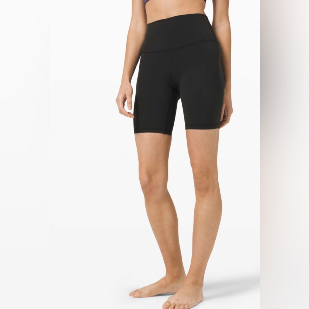Sold do not buy NWT Lululemon Align High-Rise Short 6” Black size 12 - Picture 2 of 4